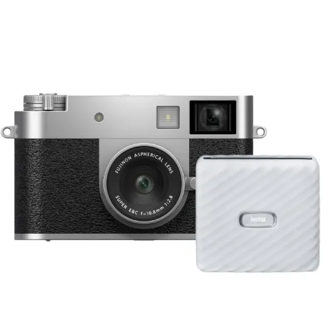 Fujifilm X Half Zilver + INSTAX Link WIDE Ash White_1.webp
