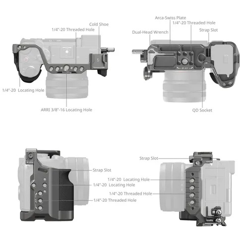 SmallRig-5198-HawkLock-Quick-Release-Cage-Kit-with-Silicone-Handle-for-Sony-Alpha-7C-II-7CR_5.jpg
