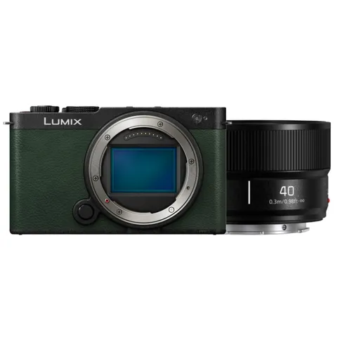 Panasonic Lumix S9 Body Dark Olive Lumix S 40mm F2.0 - Zwart.jpg