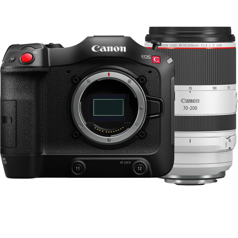 Canon EOS C70 + RF 70-200mm F/2.8 L IS USM