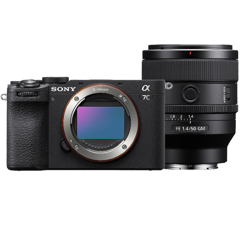 Sony Alpha 7C II noir + 50mm F/1.4 GM