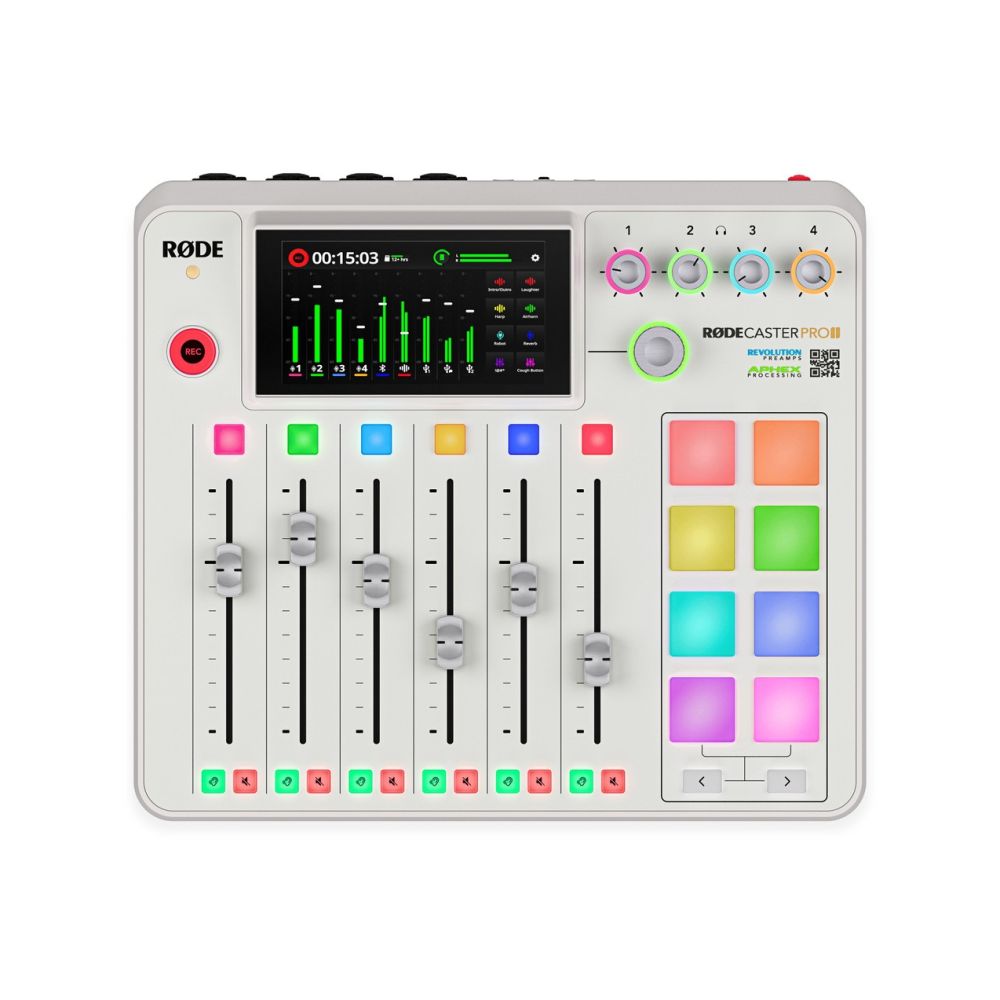 RODE RØDECaster Pro II, blanc