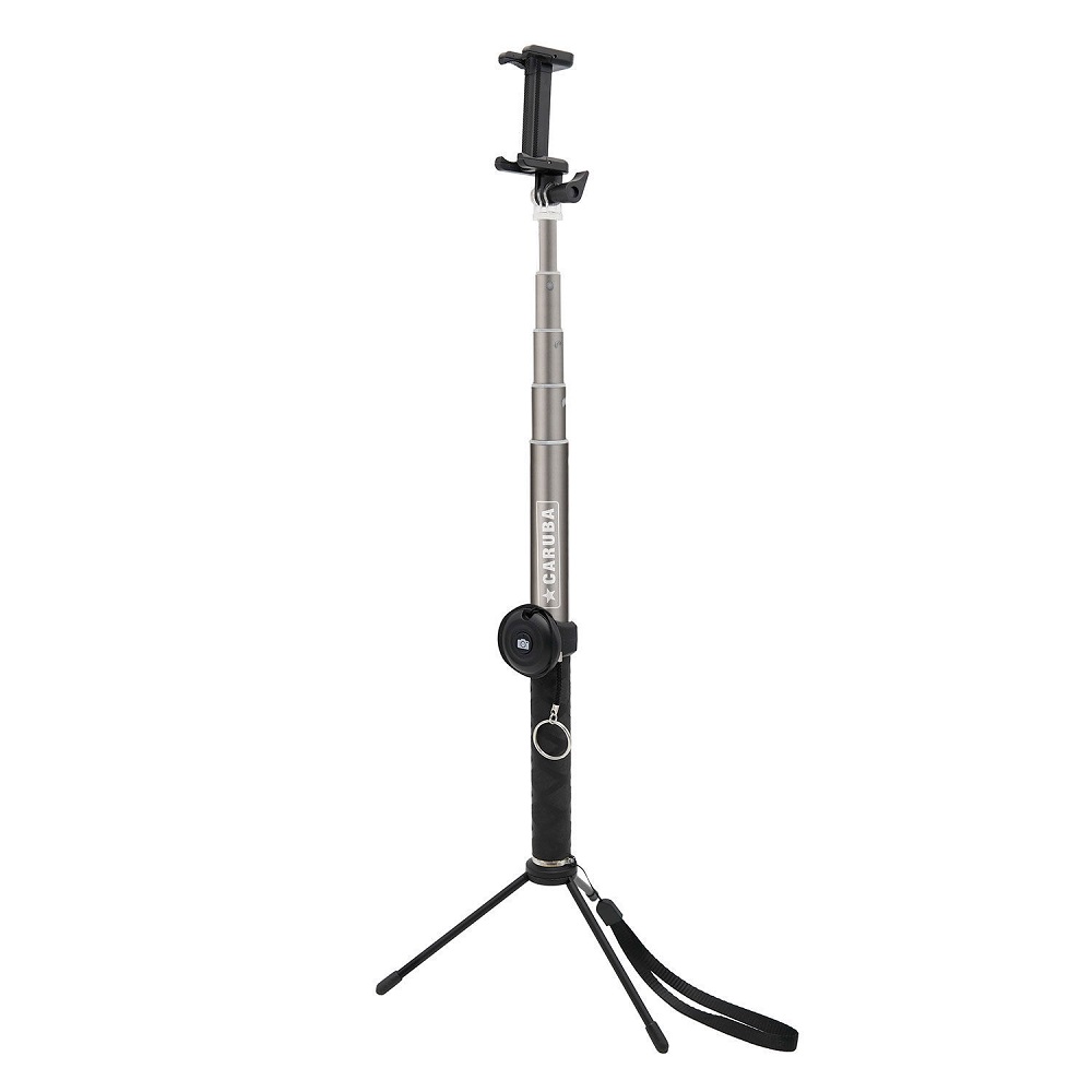 Caruba Selfie Stick Large bluetooth Gris