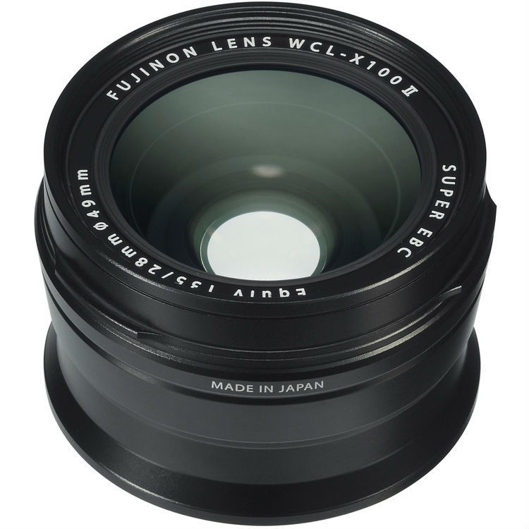 Objectif De Conversion Grand Angle Fujifilm WCL-X100 II Noir