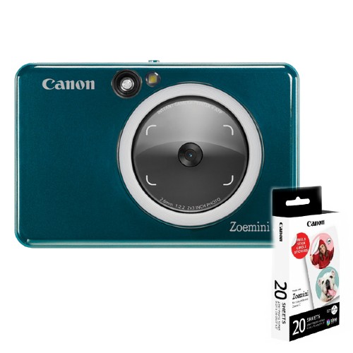Canon Imprimante photo portable Kit Zoemini Noir+40 feuilles+