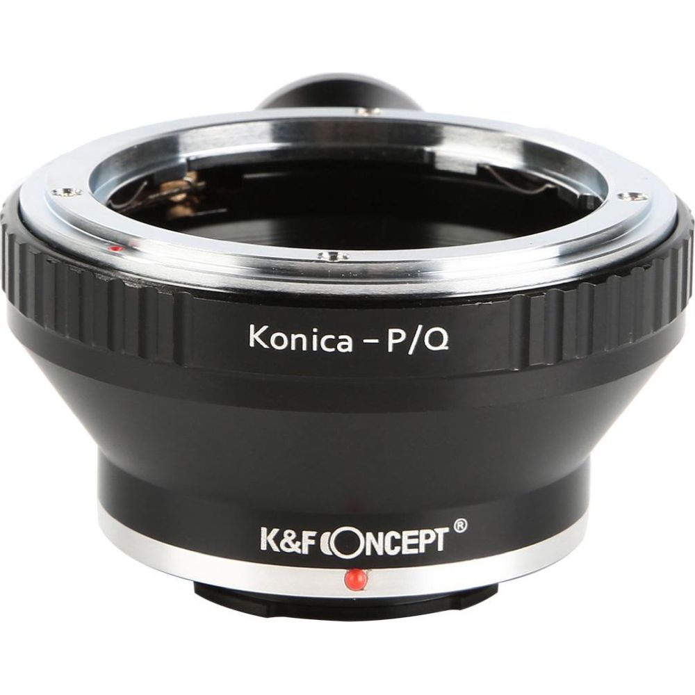 Adaptateur d'objectif K&F Konica AR - Pentax Q avec fixation pour trépied 1/4".