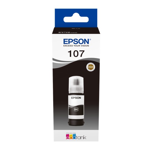 Bouteille d'encre noire EPSON 107 EcoTank
