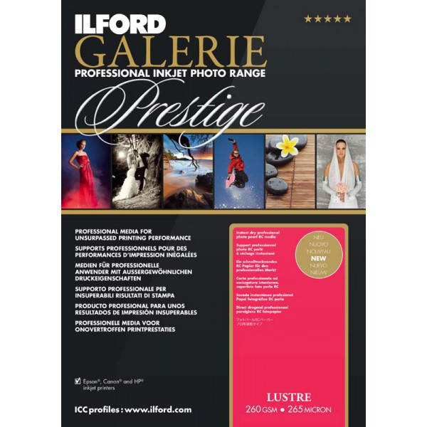ILFORD Galerie Satin Photo 10x15cm 100 feuilles