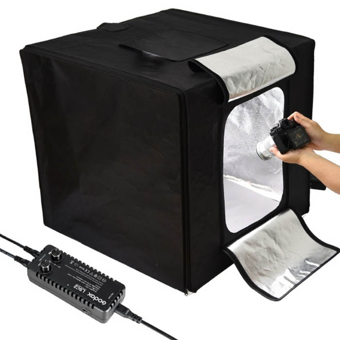 Godox Portable Triple Lumière LED Ministudio L40x40x40cm