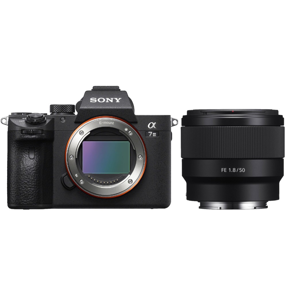 Sony Alpha 7 III Boîtier Nu + FE 50mm F/1.8 (ILCE7M3)