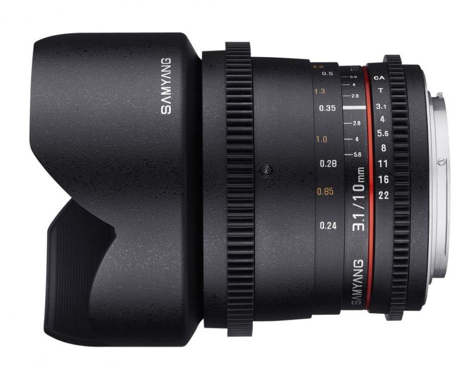 Samyang 10mm f2.8 ED AS NCS CS Lens Review and Specs
