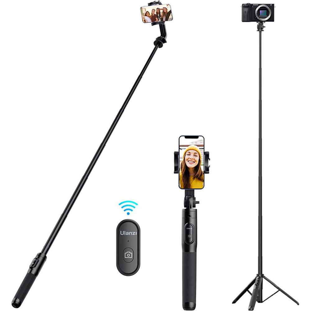 Ulanzi SK-03 Selfie Stick Tripod 1.6m avec obturateur Bluetooth