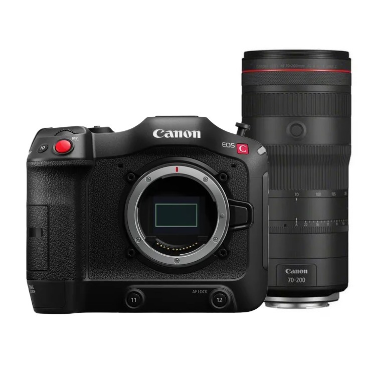Boîtier Canon EOS C70 + RF 70-200mm F/2.8L IS USM Z - Black