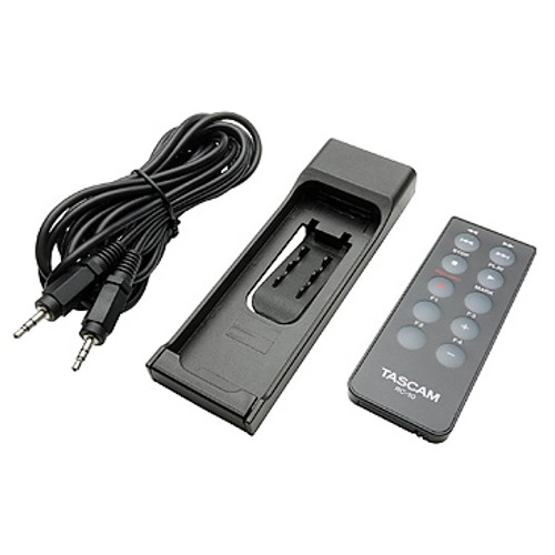 Télécommande sans fil / filaire Tascam RC-10 pour les enregistreurs audio portables Tascam