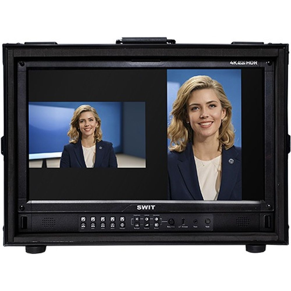 Moniteur de terrain SWIT FM-215HDR 21,5 pouces 1000 nits 12G-SDI HDR