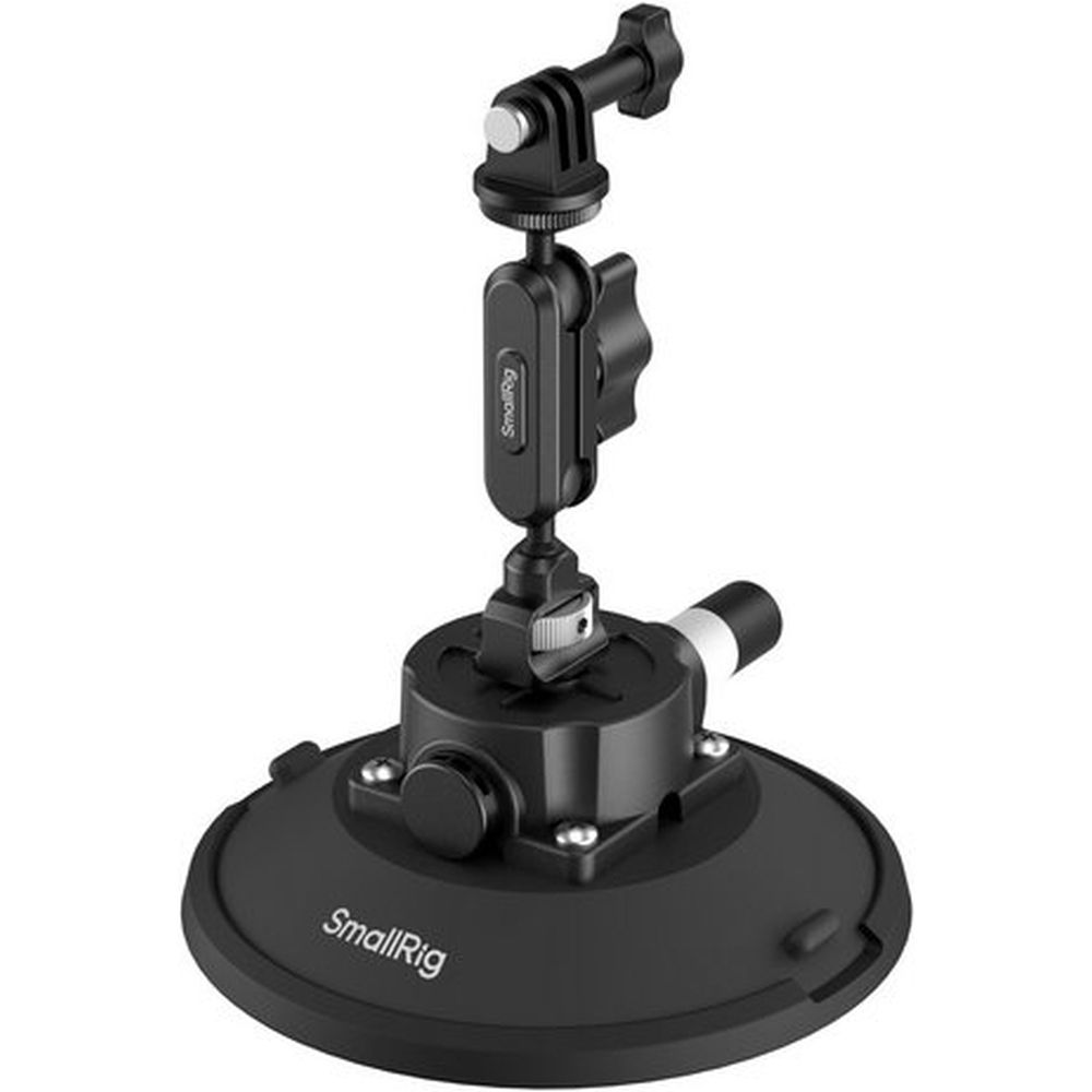 Support à ventouse SmallRig 5856B de 6 pouces pour caméras d'action