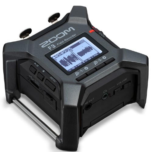 Zoom F3 MultiTrack Field Recorder pour l'enregistrement sonore