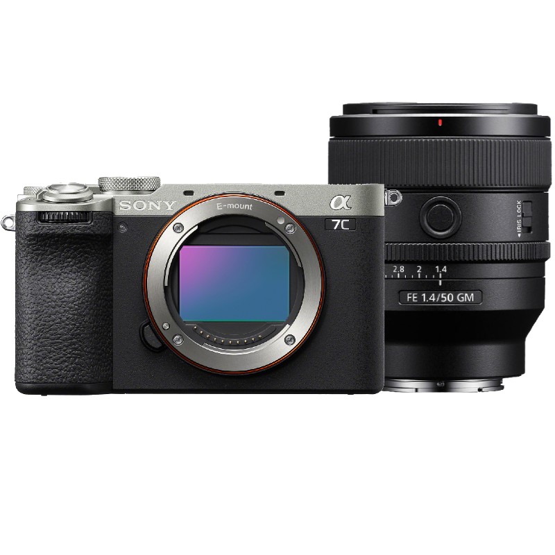 Sony Alpha 7C II argent + 50mm F/1.4 GM