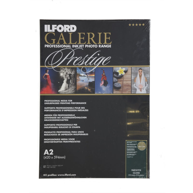 Ilford GALERIE Prestige Smooth Gloss A2 25 vel