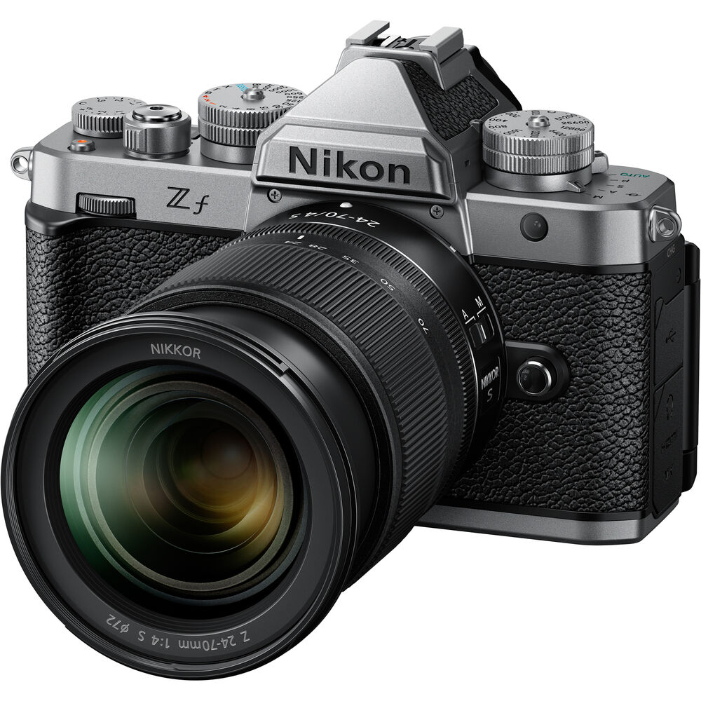 Nikon Z f argenté + NIKKOR Z 24-70mm f/4.0 S