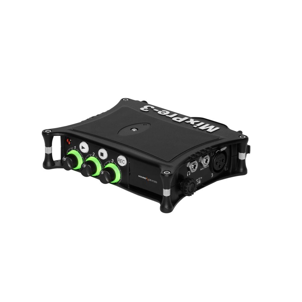 Sound Devices 3 entrées XLR / interface de streaming USB 5 pistes avec carte SD interne