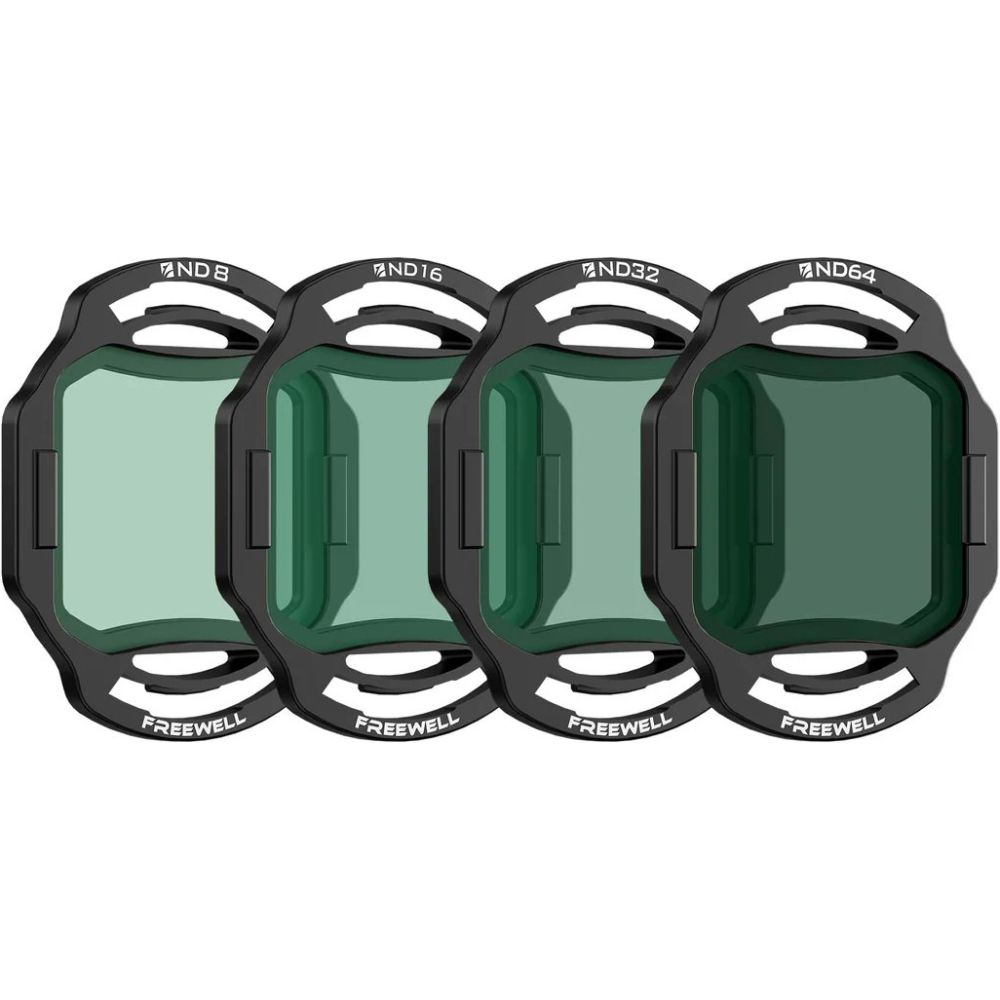 Filtres Freewell DJI O4 Air Unit Pro Standard Day - Pack de 4