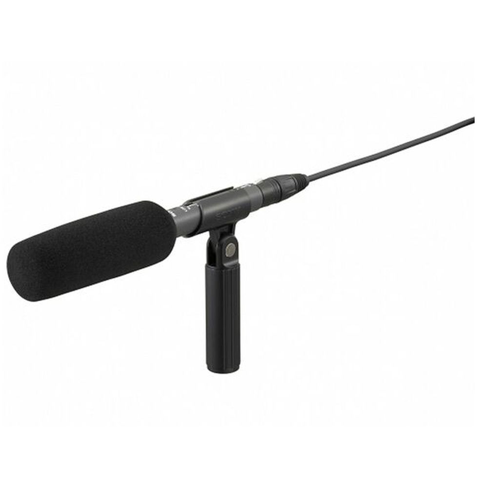 Microphone canon court à condensateur électret Sony, super-cardioïde (ECM-673)