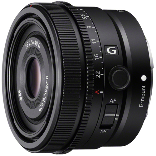 Sony FE 40mm F/2.5 G (SEL40F25G.SYX)