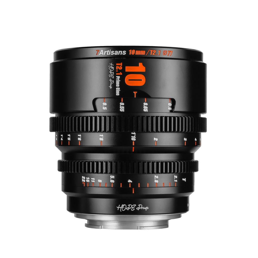 7artisans 10mm T2.1 M43 (Panasonic, Olympus) noir