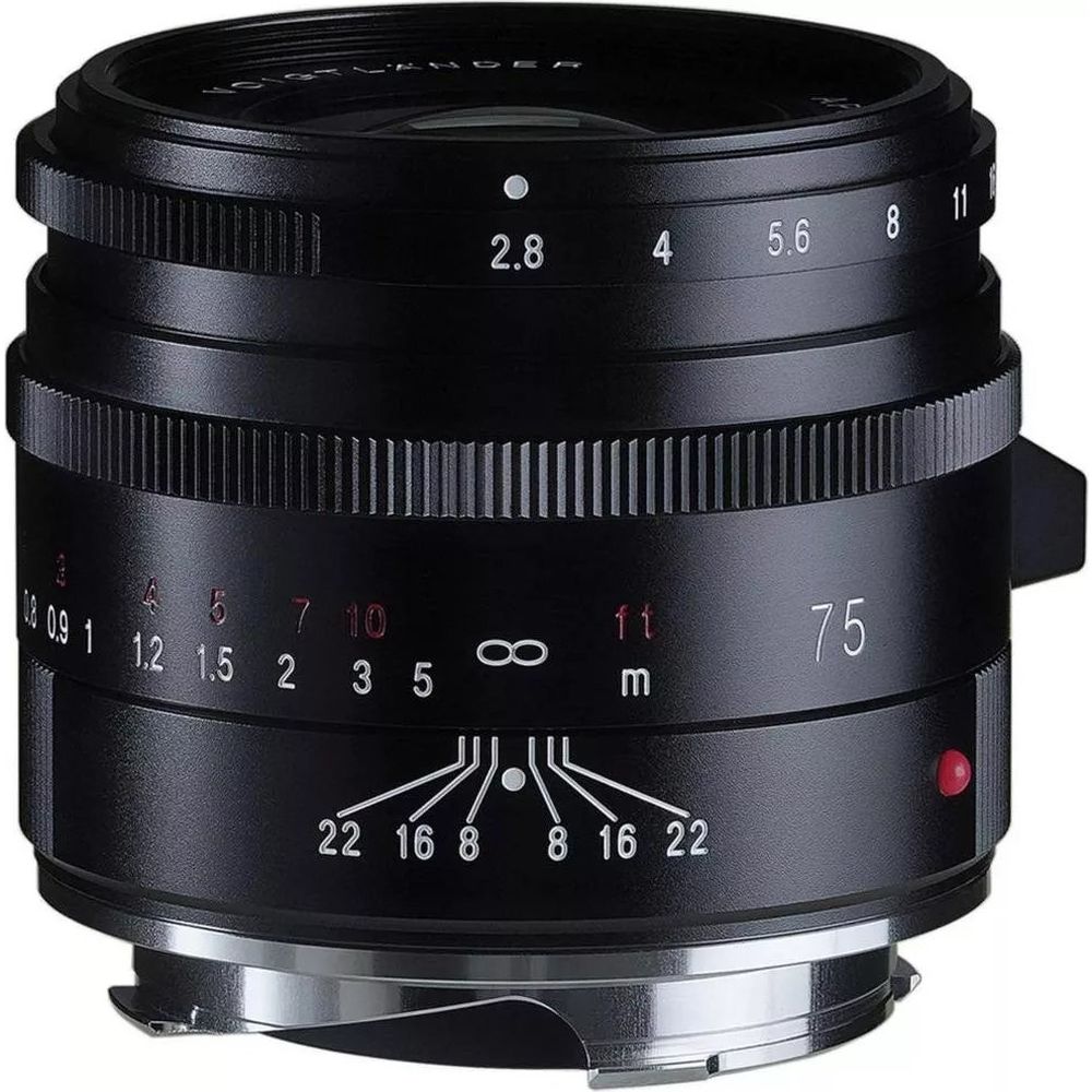 Voigtländer APO-Skopar 75mm F/2.8 Leica monture M noir